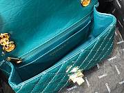 Chanel Mini 2.55 Handbag Blue | AS0874 - 3