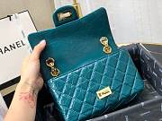 Chanel Mini 2.55 Handbag Blue | AS0874 - 2