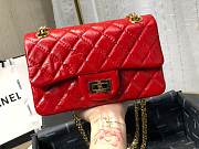 Chanel Mini 2.55 Handbag Red | AS0874 - 1