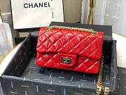 Chanel Mini 2.55 Handbag Red | AS0874 - 3