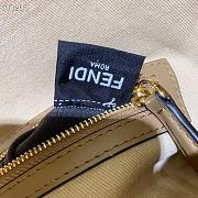 Fendi Baguette denim F logo series yellow | 83329B89 - 5