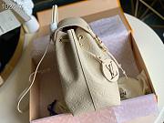 LV Montsouris backpack embossed leather cream | M45397 - 3