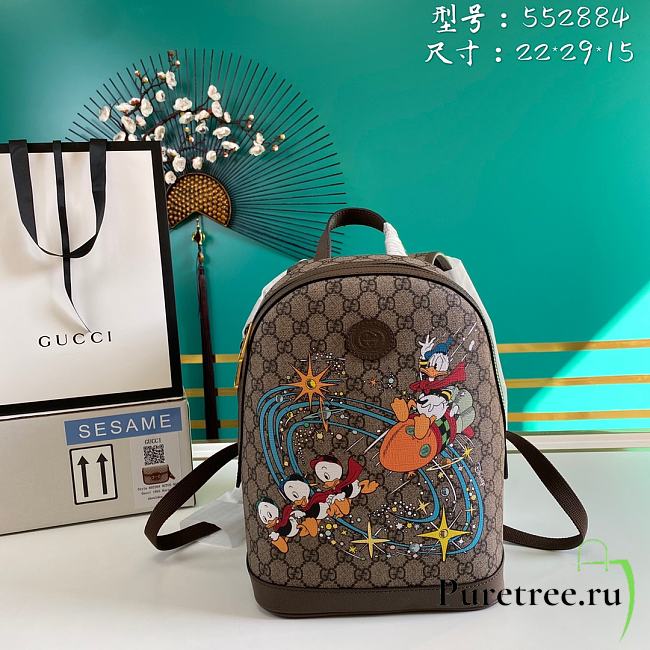 Disney x Gucci Donald Duck Small Backpack | 552884  - 1
