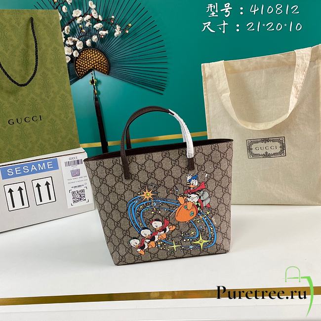 Disney x Gucci Donald Duck Tote Bag | 410812 - 1