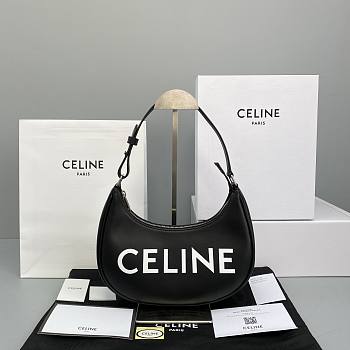Celine Ava Hobo Shoulder Bag in Black | 60054