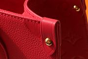Louis Vuitton Fuschia Empreinte Onthego MM | M45660 - 6