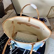 Louis Vuitton Neverfull MM Blue Pastel | M45679 - 5