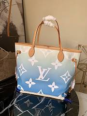 Louis Vuitton Neverfull MM Blue Pastel | M45679 - 3