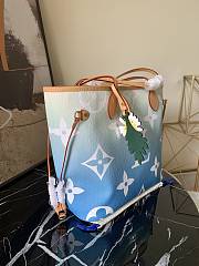 Louis Vuitton Neverfull MM Blue Pastel | M45679 - 2