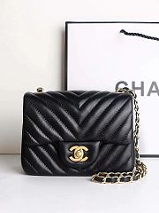 Chanel Classic Super Mini Leather Flap Bag Golden | 1115  - 1