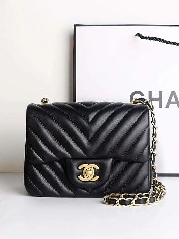 Chanel Classic Super Mini Leather Flap Bag Golden | 1115 