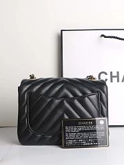 Chanel Classic Super Mini Leather Flap Bag Golden | 1115  - 5