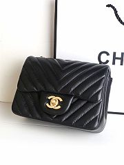 Chanel Classic Super Mini Leather Flap Bag Golden | 1115  - 3
