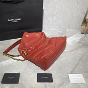 YSL | PUFFER Red Leather Golden Hardware 29cm | 577476 - 4