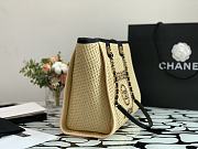 Chanel Deauville Tote Bag 2021 Collection Beige 38cm | NB586 - 5
