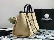 Chanel Deauville Tote Bag 2021 Collection Beige 33cm | NB586 - 3