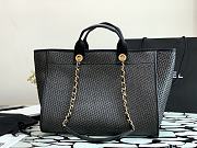 Chanel Deauville Tote Bag 2021 Collection Beige 33cm | B05086 - 2