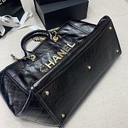 Chanel Large Shopping Shiny Calfskin 2021 Black | 4226 - 4