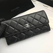 Chanel Long Smooth Leather Wallet | A50096 - 1