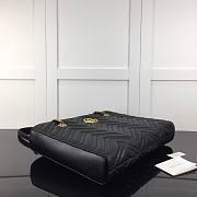 Gucci GG Marmont Quilted Shoulder Black Bag | 524578 - 5