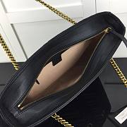 Gucci GG Marmont Quilted Shoulder Black Bag | 524578 - 3