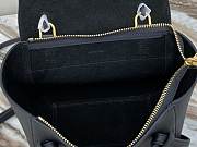 Celine Nano Belt Bag In Grained Calfskin Black 20cm - 6