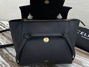 Celine Nano Belt Bag In Grained Calfskin Black 20cm - 3