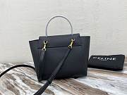 Celine Nano Belt Bag In Grained Calfskin Black 20cm - 5