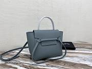 Celine Nano Belt Bag In Grained Calfskin Amazone 20cm - 5