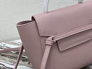 Celine Nano Belt Bag In Grained Calfskin Vintage Pink 20cm - 2