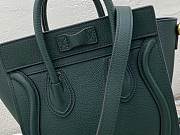 Nano Luggage Bag Drummed Calfskin Silver Zip Amazon | 167793 - 3
