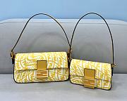 BAGUETTE 1997  Yellow glazed canvas bag | 8BR792 - 5