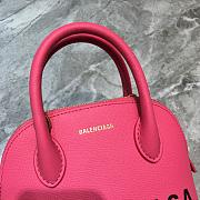 Balenciaga Ville Top Handle Mini Bag Pink/Black - 5