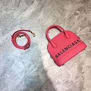 Balenciaga Ville Top Handle Mini Bag Pink/Black - 6