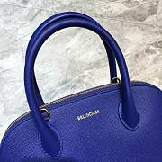 Balenciaga Ville Top Handle Bag White/Blue 26cm - 5