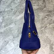 Balenciaga Ville Top Handle Bag White/Blue 26cm - 3