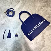 Balenciaga Ville Top Handle Bag White/Blue 26cm - 6