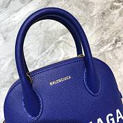 Balenciaga Ville Top Handle Mini Bag White/Blue - 4