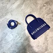 Balenciaga Ville Top Handle Mini Bag White/Blue - 2
