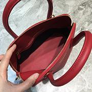 Balenciaga Ville Top Handle Bag Black/Red - 4