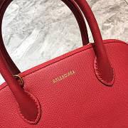 Balenciaga Ville Top Handle Bag Black/Red - 3