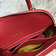 Balenciaga Ville Top Handle Mini Bag Black/Red - 3