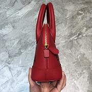 Balenciaga Ville Top Handle Mini Bag Black/Red - 4