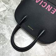 Balenciaga Ville Top Handle Bag Black/Pink - 3