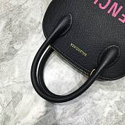 Balenciaga Ville Top Handle Mini Bag Black/Pink - 4