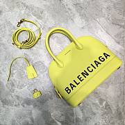 Balenciaga Ville Top Handle Bag Yellow/Black - 1