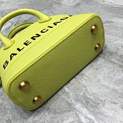 Balenciaga Ville Top Handle Mini Bag Yellow/Black - 6