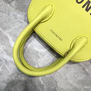 Balenciaga Ville Top Handle Mini Bag Yellow/Black - 4