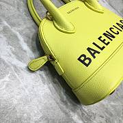 Balenciaga Ville Top Handle Mini Bag Yellow/Black - 3