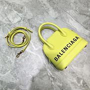 Balenciaga Ville Top Handle Mini Bag Yellow/Black - 2